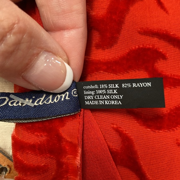 Harley Davidson silk scarf - Picture 3 of 4
